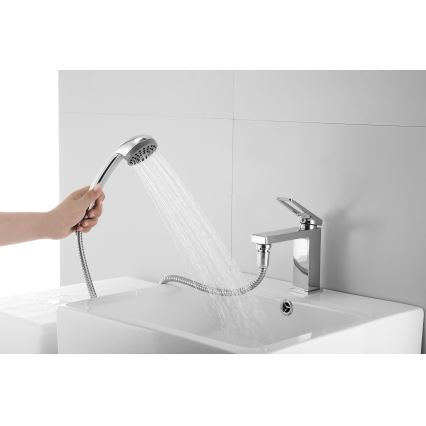 WENKO 22866100 - Suihku UNIVERSAL 170x6,5 cm kiiltävä kromi/hopea/harmaa