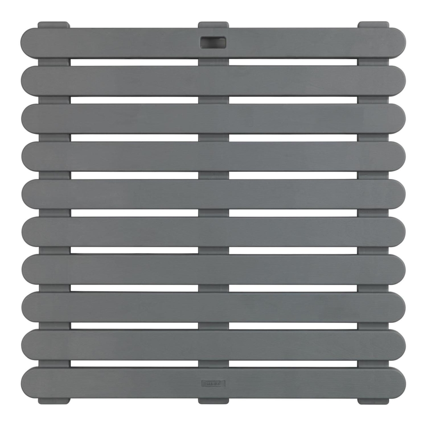 WENKO 22947100-Suihkumatto sisä- & ulkokäyttöön 55x55 cm harmaa