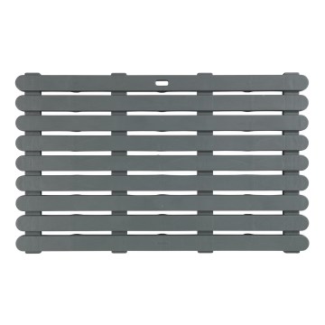 WENKO 22948100 - Kynnysmatto, sisä- ja ulkokäyttöön, 50x80 cm, harmaa