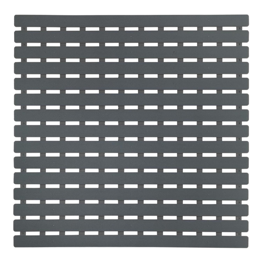 WENKO 23125100-Suihkumatto ARINOS 54x54 cm harmaa/harmaa