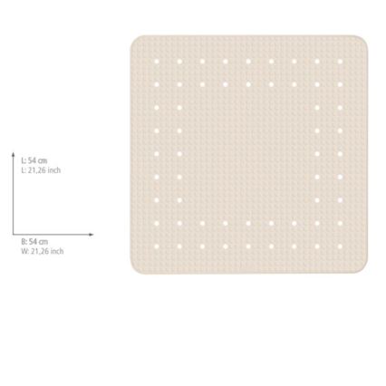 WENKO 23139100-alusta MIRASOL 54x54 cm beige