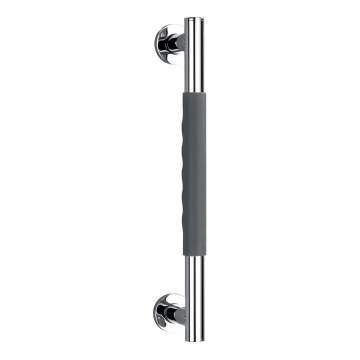 WENKO 23284100 - SECURA-tukikahva 40,5x9 cm, ruostumaton teräs/antrasiitti/kiiltävä kromi