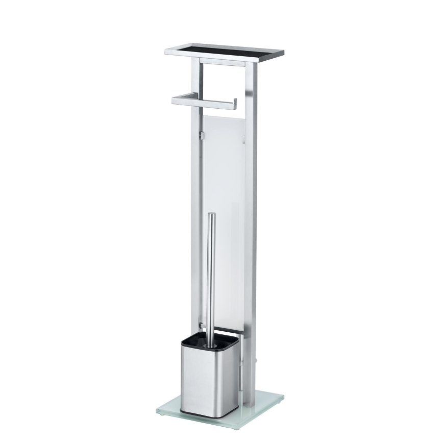 WENKO 23364100 - DEBAR WC-harja 21x70,5 cm, ruostumaton teräs/satiini/valkoinen