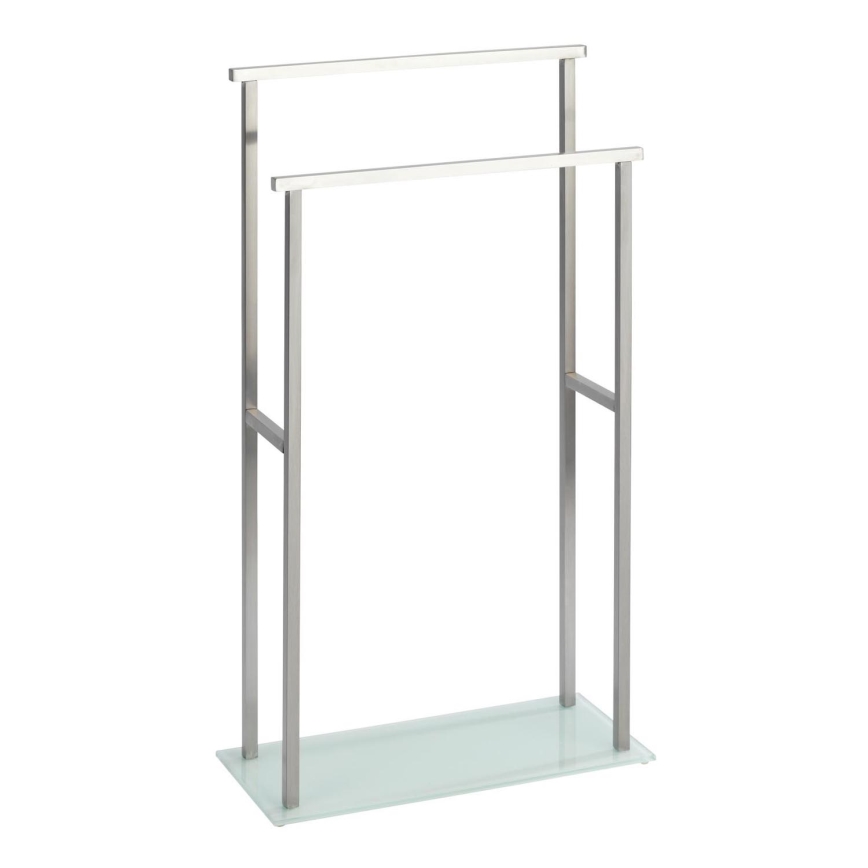 WENKO 23438100 - Pyyheteline DEBAR 20x83 cm ruostumaton teräs/satiini/valkoinen