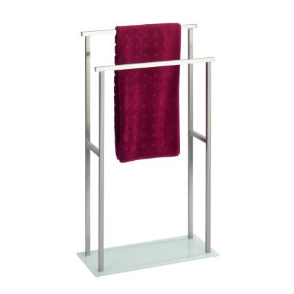 WENKO 23438100 - Pyyheteline DEBAR 20x83 cm ruostumaton teräs/satiini/valkoinen