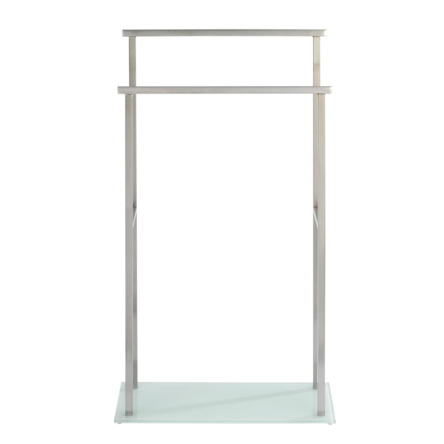WENKO 23438100 - Pyyheteline DEBAR 20x83 cm ruostumaton teräs/satiini/valkoinen