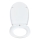 WENKO 23533100-WC WC-istuin, kantavuus 300/350 kg, 36,5x45 cm, monivärinen/hopea