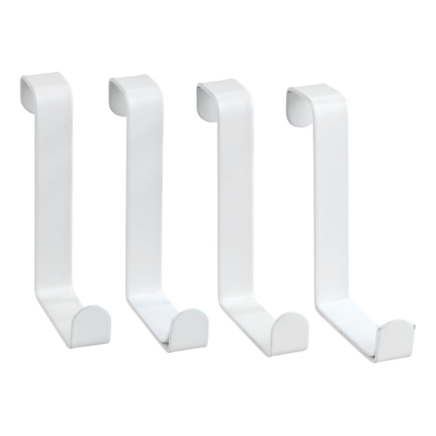 WENKO 23545100-Ovikoukku 7,6x6 cm valkoinen