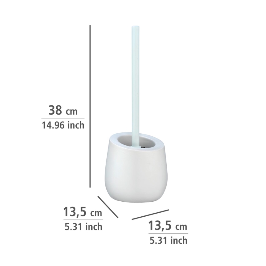 WENKO 23646100 - WC-harja BADI 13,5x38 cm valkoinen