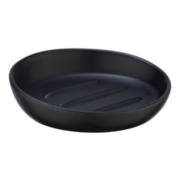 WENKO 23653100 - Saippua-astia BADI 11,5x3 cm musta