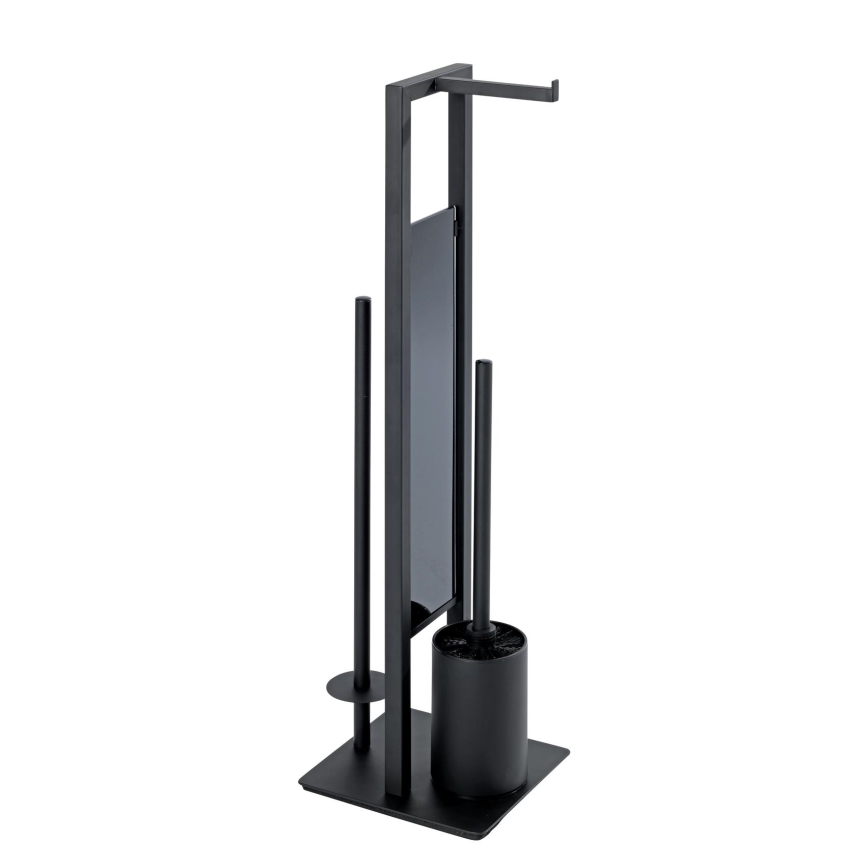 WENKO 23708100 - WC-harja RIVALTA 18x70 cm musta
