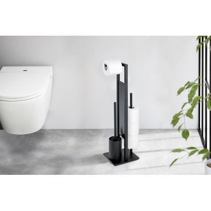 WENKO 23708100 - WC-harja RIVALTA 18x70 cm musta