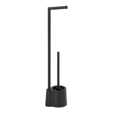 WENKO 23804100 - WC-harja AVOLA 13x70 cm ruostumaton teräs/musta