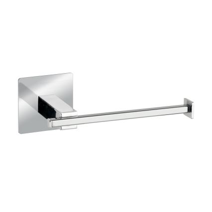 WENKO 23859800 - TURBO-LOC QUADRO ED WC-paperiteline 16,5x6,5 cm ruostumaton teräs