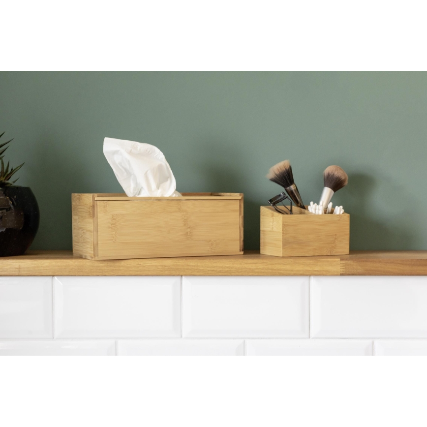 WENKO 23916100 - TERRA-säilytin 12x9 cm ruskea