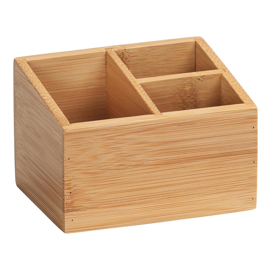 WENKO 23916100 - TERRA-säilytyslaatikko 12x9 cm ruskea