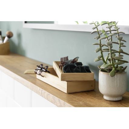 WENKO 23917100 - TERRA-laatikko 24x10 cm ruskea