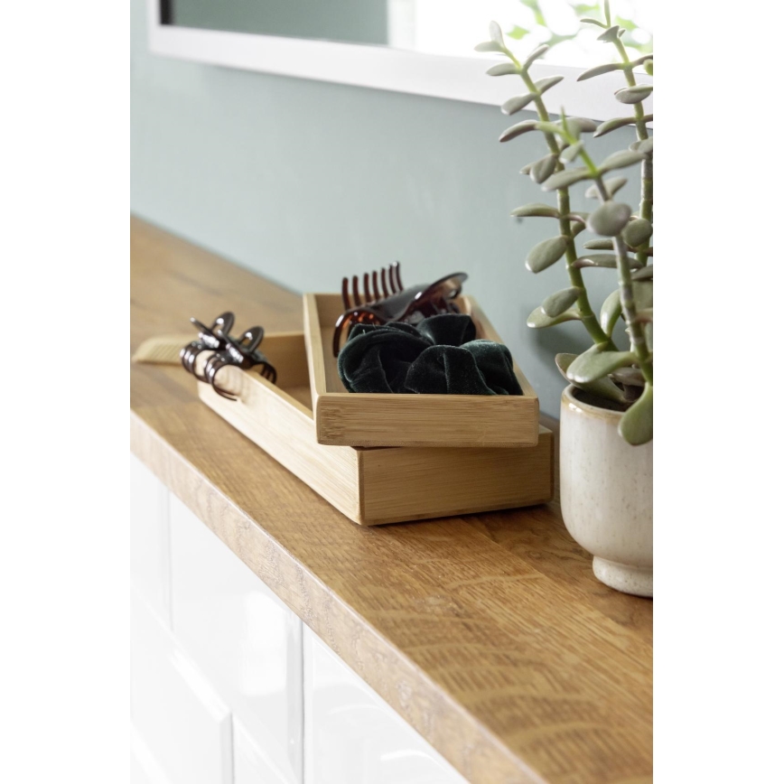 WENKO 23917100 - TERRA-laatikko 24x10 cm ruskea