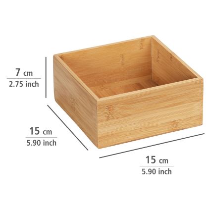 WENKO 23919100 - Tarjotin TERRA 15x7 cm ruskea