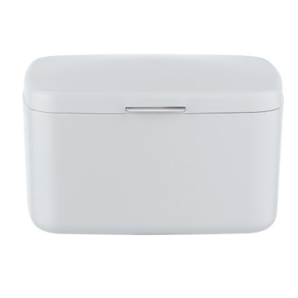 WENKO 23960100 - Box BARCELONA 19,5x16 cm valkoinen/kiiltävä kromi