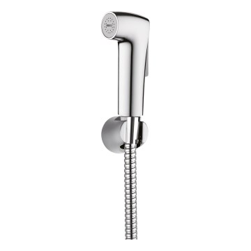 WENKO 23999100 - Bide-setti vesisäästöjärjestelmä 12x7 cm kiiltävä kromi/hopea