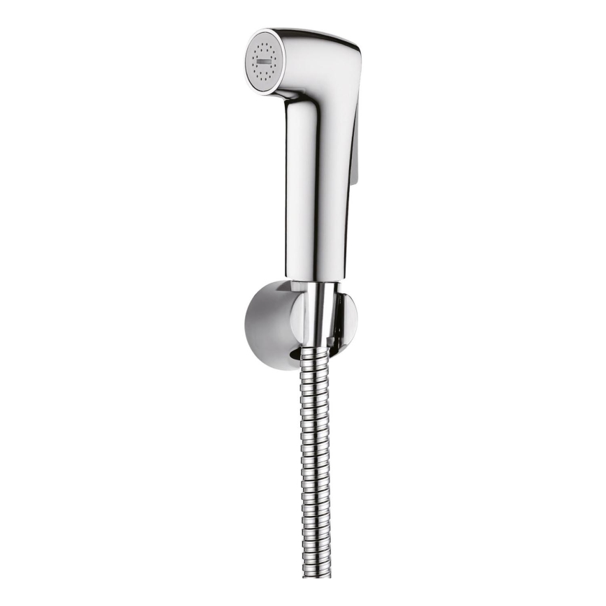 WENKO 23999100 - Bide-setti vesisäästöjärjestelmä 12x7 cm kiiltävä kromi/hopea