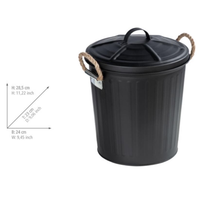 WENKO 24022100 - GARA-kori 24x28,5 cm musta