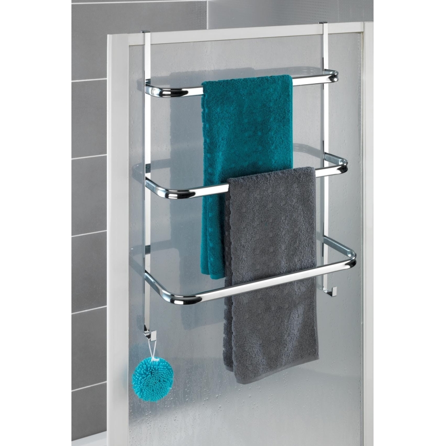 WENKO 24025100 - Pyyheteline IRPINIA 54,5x77,5 cm kiiltävä kromi