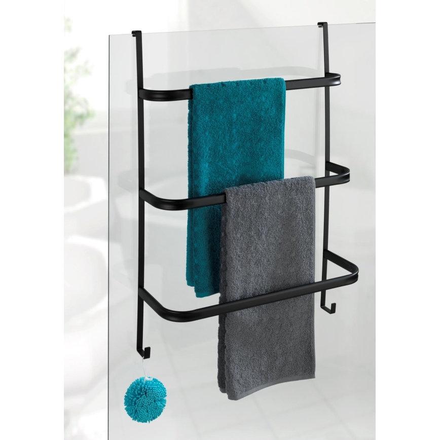 WENKO 24026100 - Pyyheteline IRPINIA 54,5x77,5 cm musta