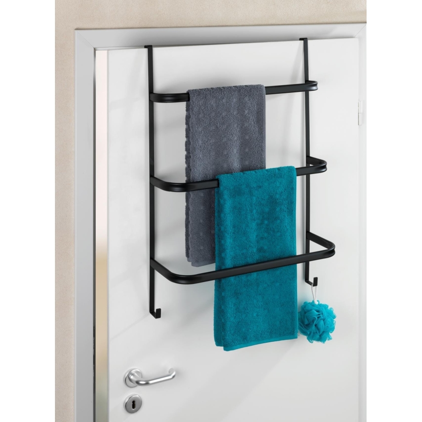 WENKO 24026100 - Pyyheteline IRPINIA 54,5x77,5 cm musta