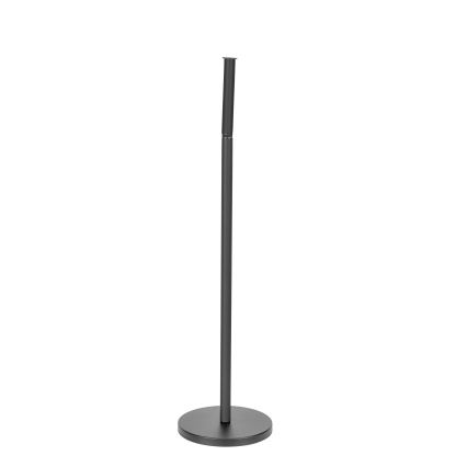 WENKO 24034100 - WC-paperiteline 21x55 cm musta/hopea