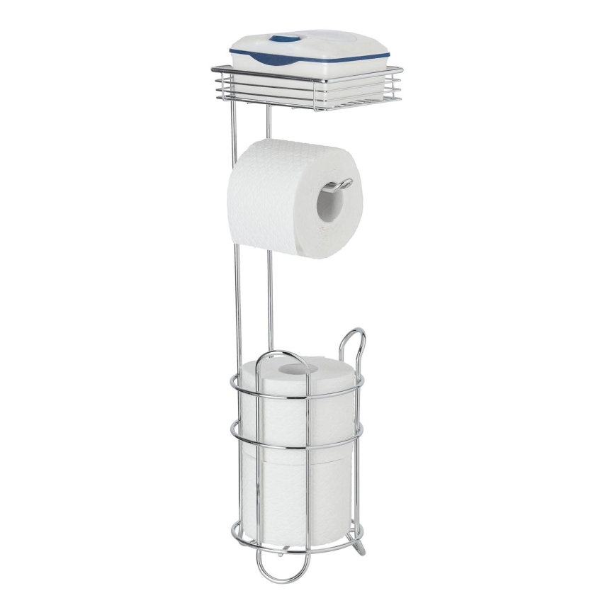 WENKO 24074800 - WC-paperiteline 16x59 cm kiiltävä kromi