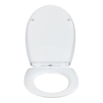 WENKO 24082800-WC-istuin DROPLETS 45x38,8 cm monivärinen/kiiltävä kromi