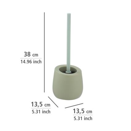 WENKO 24120100 - WC-harja BADI 13,5 x 38 cm vihreä