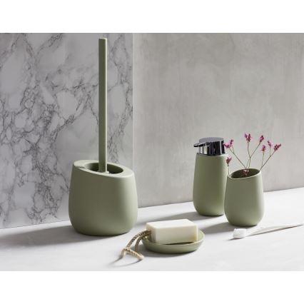 WENKO 24120100 - WC-harja BADI 13,5 x 38 cm vihreä