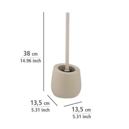 WENKO 24136100 - WC-harja BADI 13,5x38 cm beige
