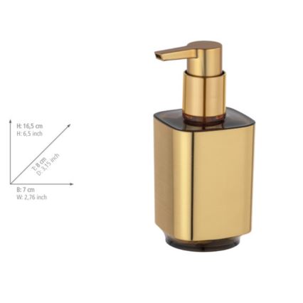 WENKO 24161100 - Saippua-annostelija AURON 300 ml kullanvärinen