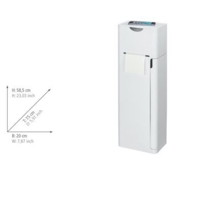 WENKO 24212100 - WC-harja IMON 20 x 58,5 cm valkoinen