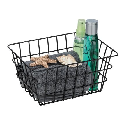 WENKO 24371100 - VIANA-kori 18x25 cm musta