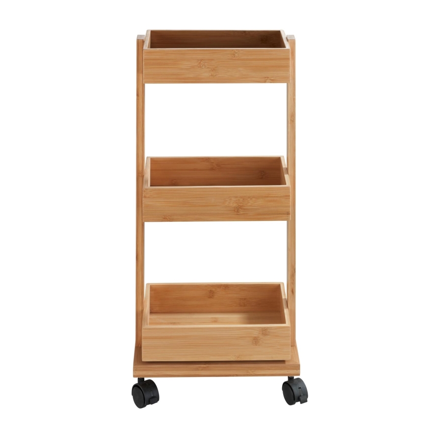 WENKO 24390100 - TORTONA-hylly 18x71,5 cm ruskea/musta