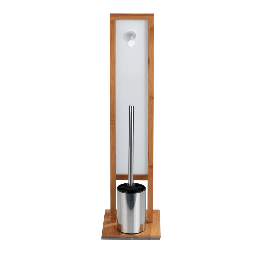 WENKO 24391100 - WC-harja RIVALTA 18x70 cm ruskea/valkoinen/musta