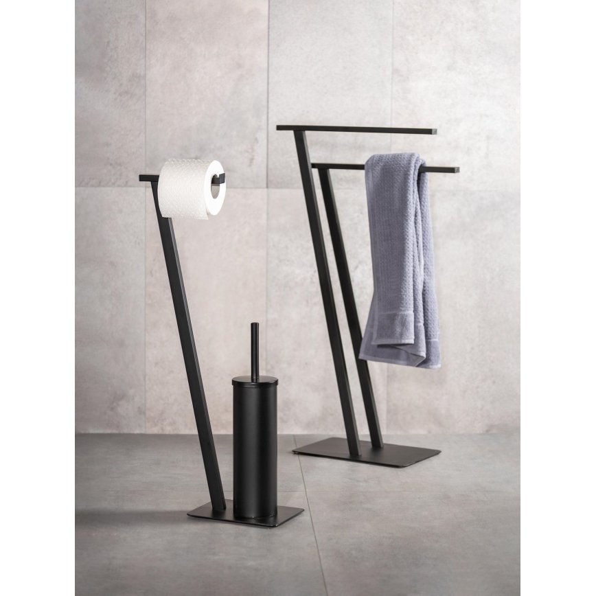 WENKO 24396100 - Pyyheteline LIRIO 20x40 cm musta