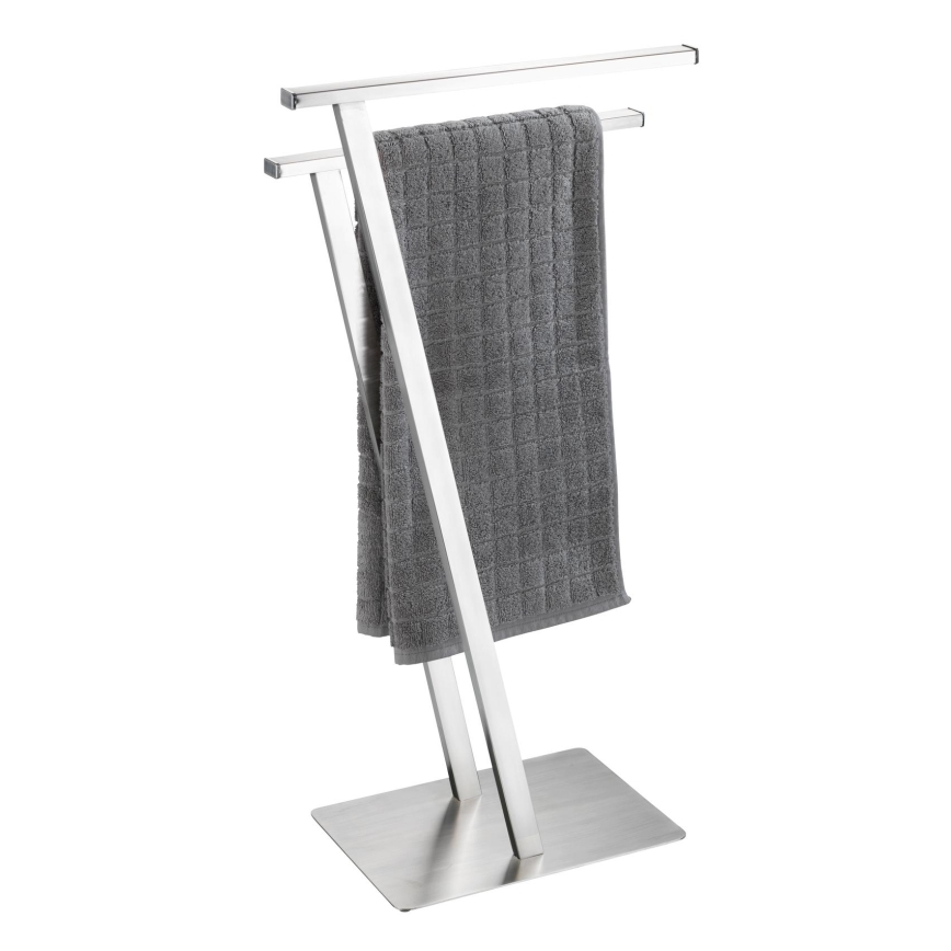 WENKO 24397100 - Pyyheteline LIRIO 20x76,5 cm, ruostumaton teräs/satiini