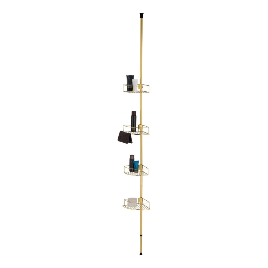 WENKO 24569100-DOLCEDO kulmahylly 31x275 cm kultainen