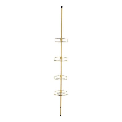 WENKO 24569100-DOLCEDO kulmahylly 31x275 cm kultainen