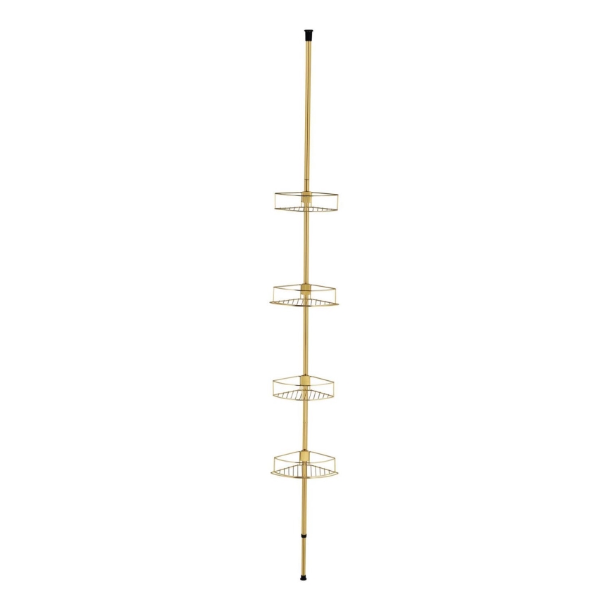 WENKO 24569100-DOLCEDO kulmahylly 31x275 cm kultainen
