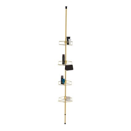 WENKO 24569100-DOLCEDO kulmahylly 31x275 cm kultainen