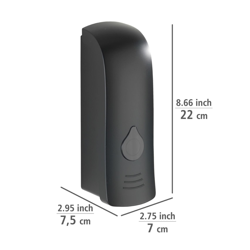 WENKO 24589100-Saippuapumppu RANERA 740 ml musta