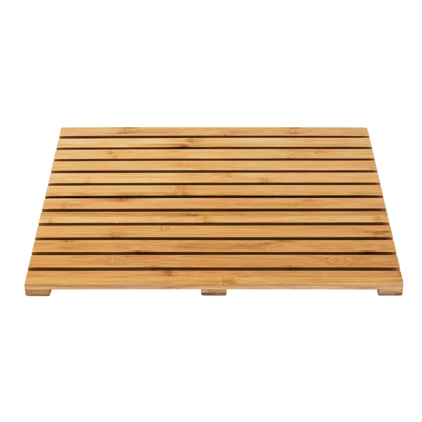 WENKO 24610100 - BAMBUSA-matto 50x50 cm ruskea