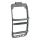 WENKO 24633100 - Hylly UNIVERSAL 26x54,5 cm antrasiitti